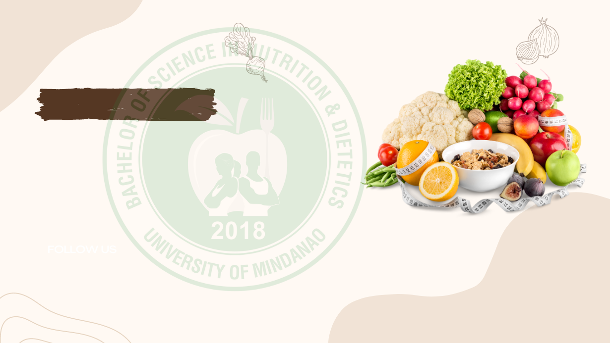 Bachelor of Science in Nutrition and Dietetics